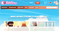 Desktop Screenshot of kidspast.com